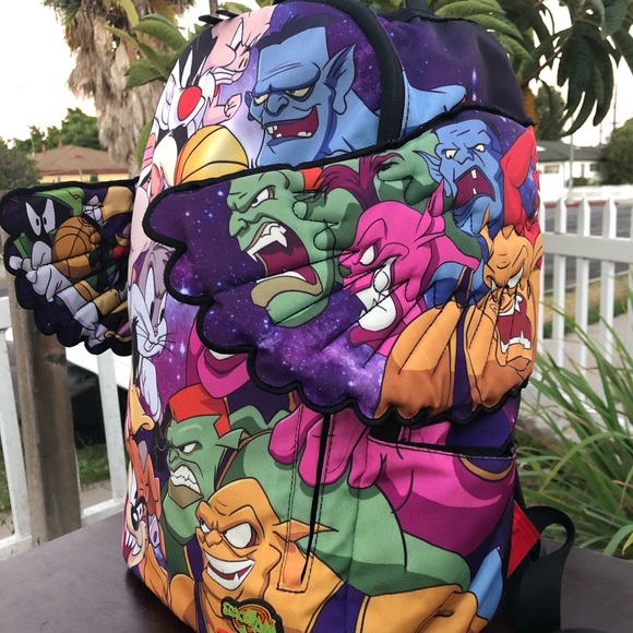 sprayground space jam backpack